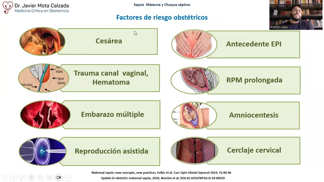 Clase 4: Sepsis materna y choque séptico