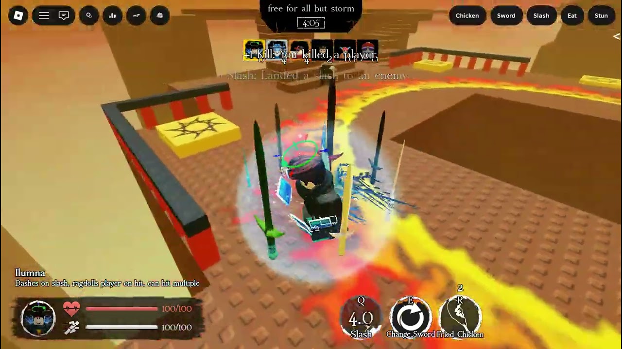 Forsaken Shedletsky Fighting Gameplay
