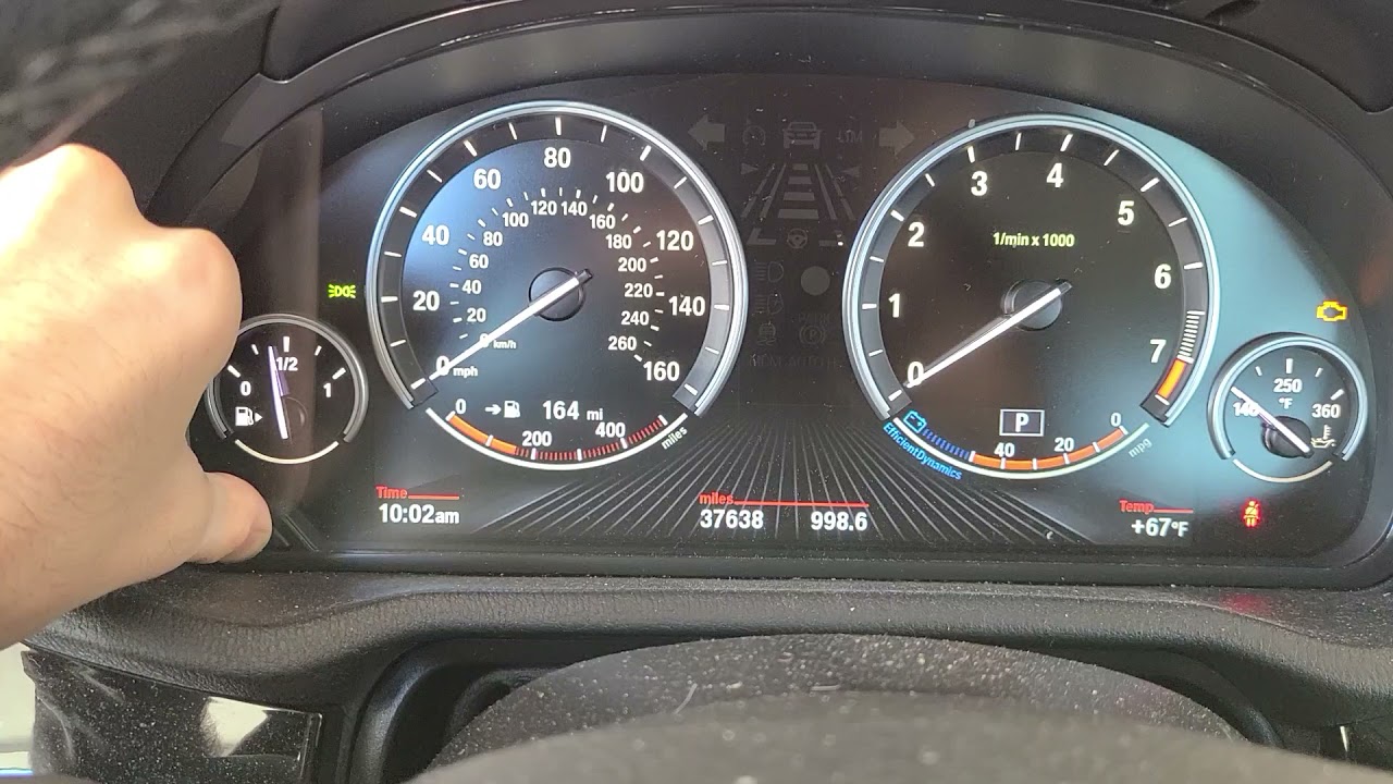 BMW X3 (F25) 2011-2018 гг.: обзор сброса сервисного обслуживания масла