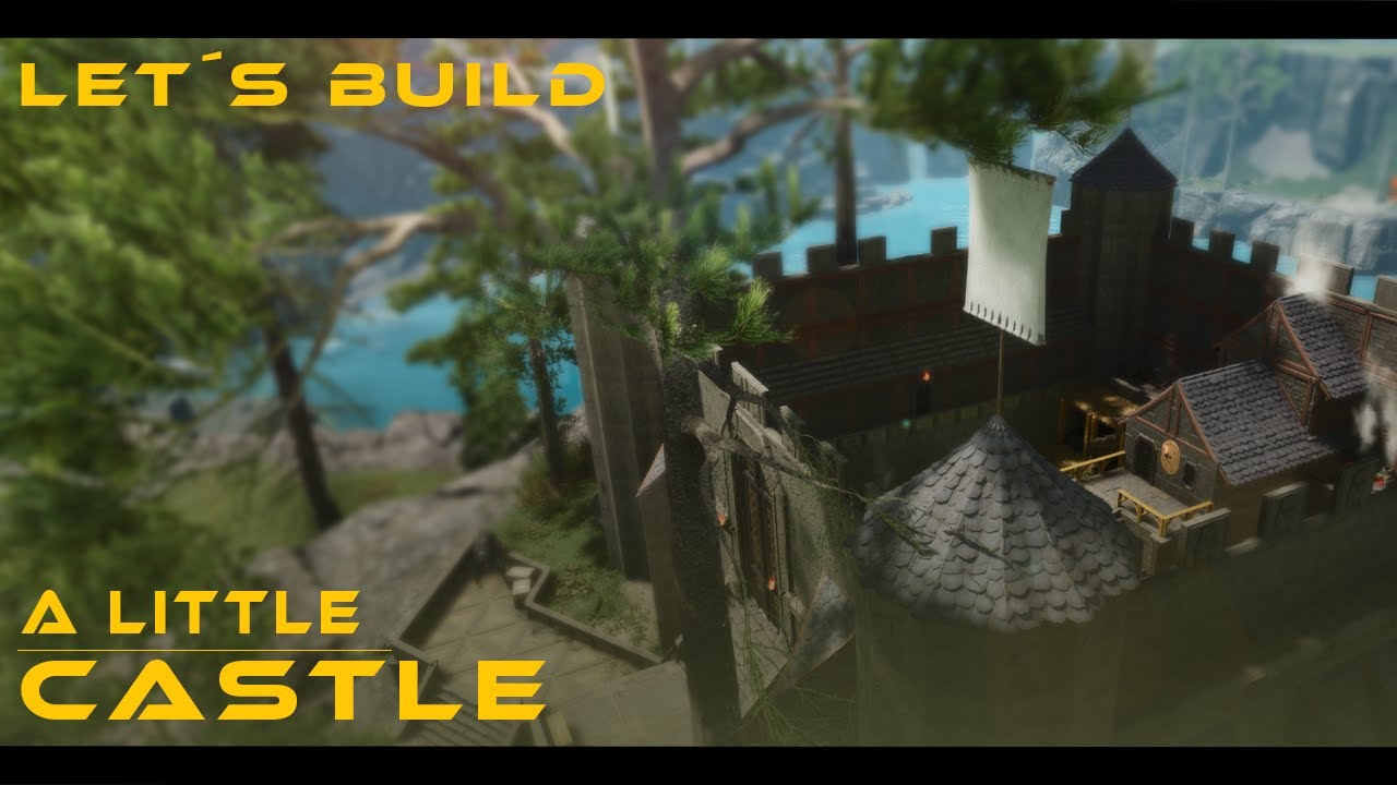 Ark Survival Ascended My Little Castle / Lets build a Little Castle/ Speedbuild
