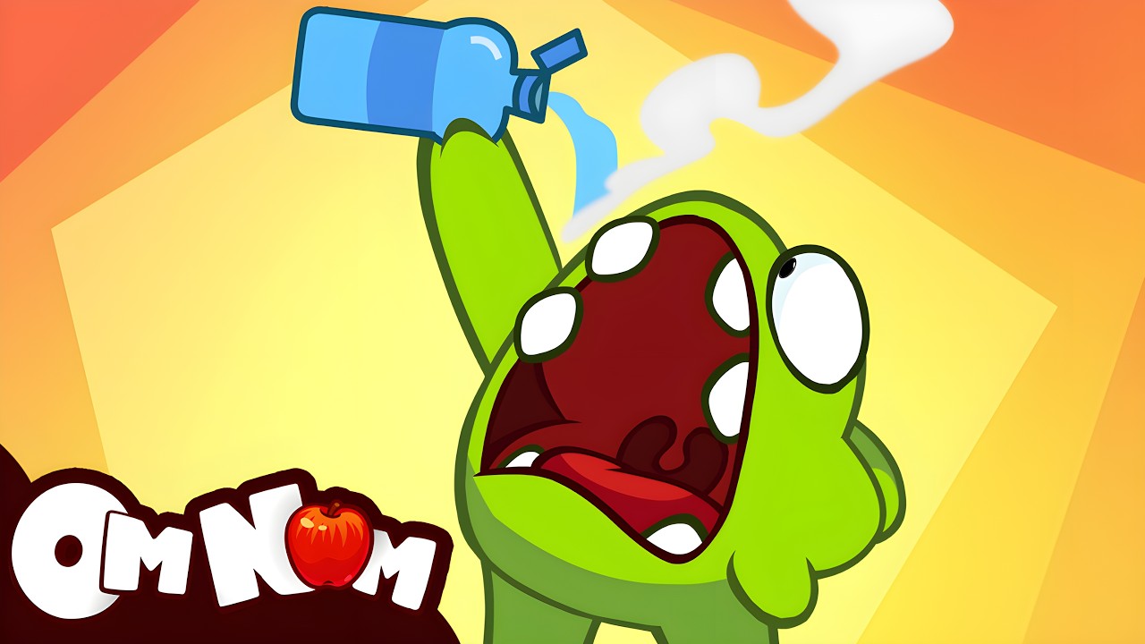 Om Nom Meltdown in Nomville | Funny Cartoon | Show For Kids