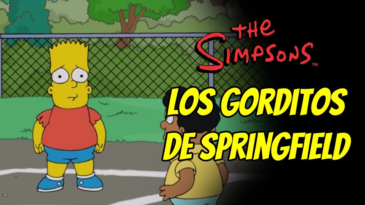 Bart y Lisa Gorditos - Los Simpson