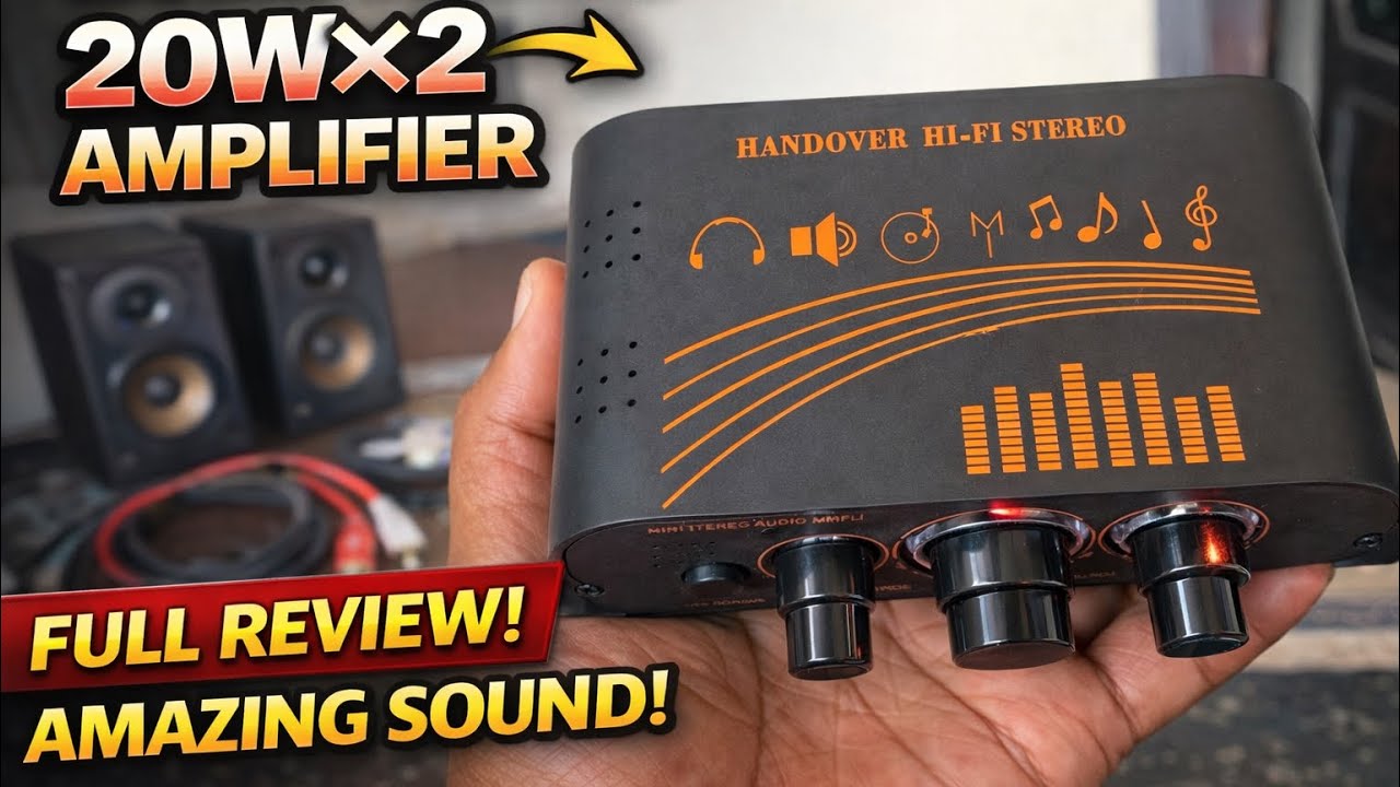 Best Budget Home Stereo Amplifier | 20W&times;2 Handover HI-FI