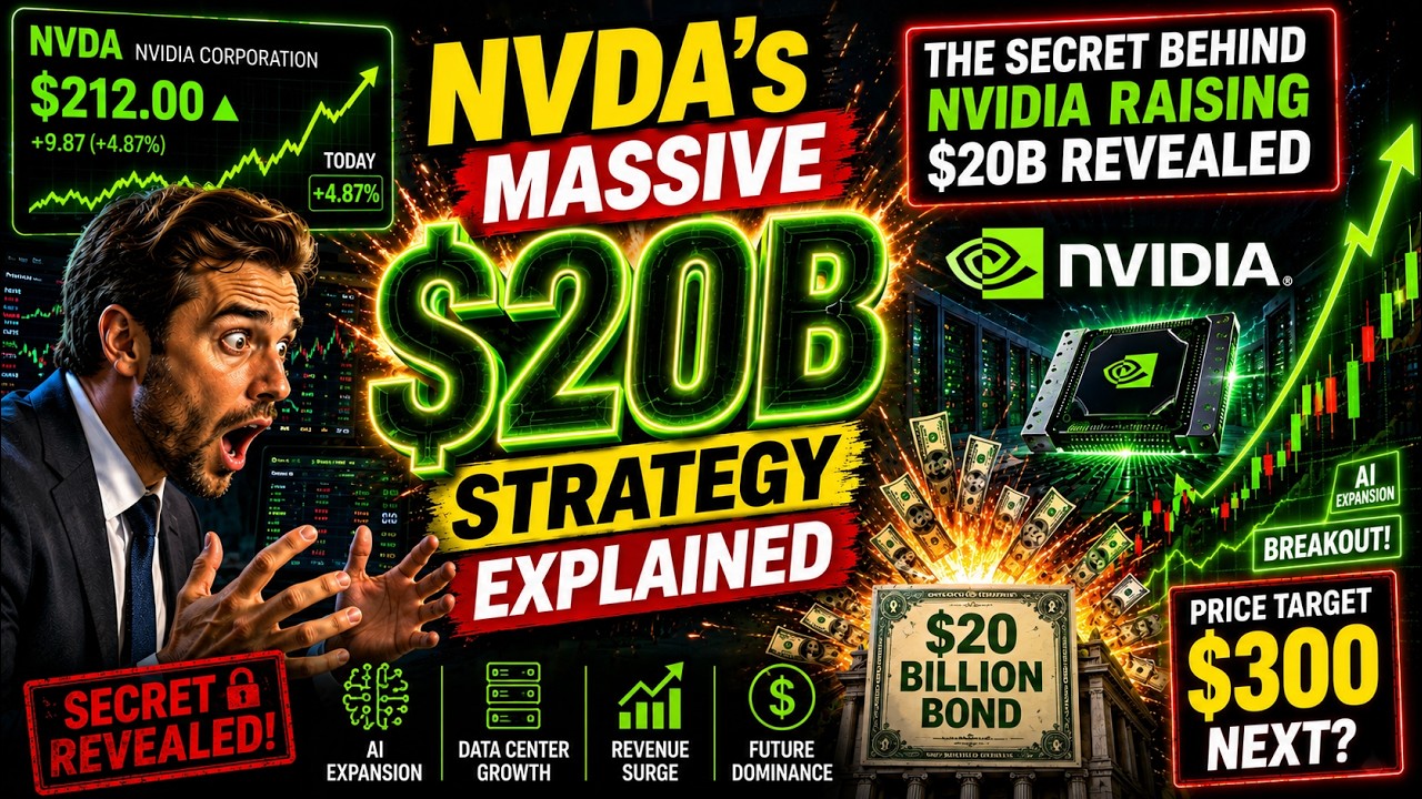Взлет акций NVDA: раскрыт секрет привлечения Nvidia 20 миллиардов долларов! | Акции Nvidia | Фонд...
