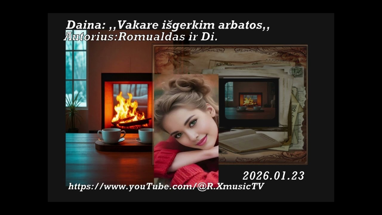 Daina,,Vakare išgerkim puodeli arbatos,,Autorius,Romualdas ir Di