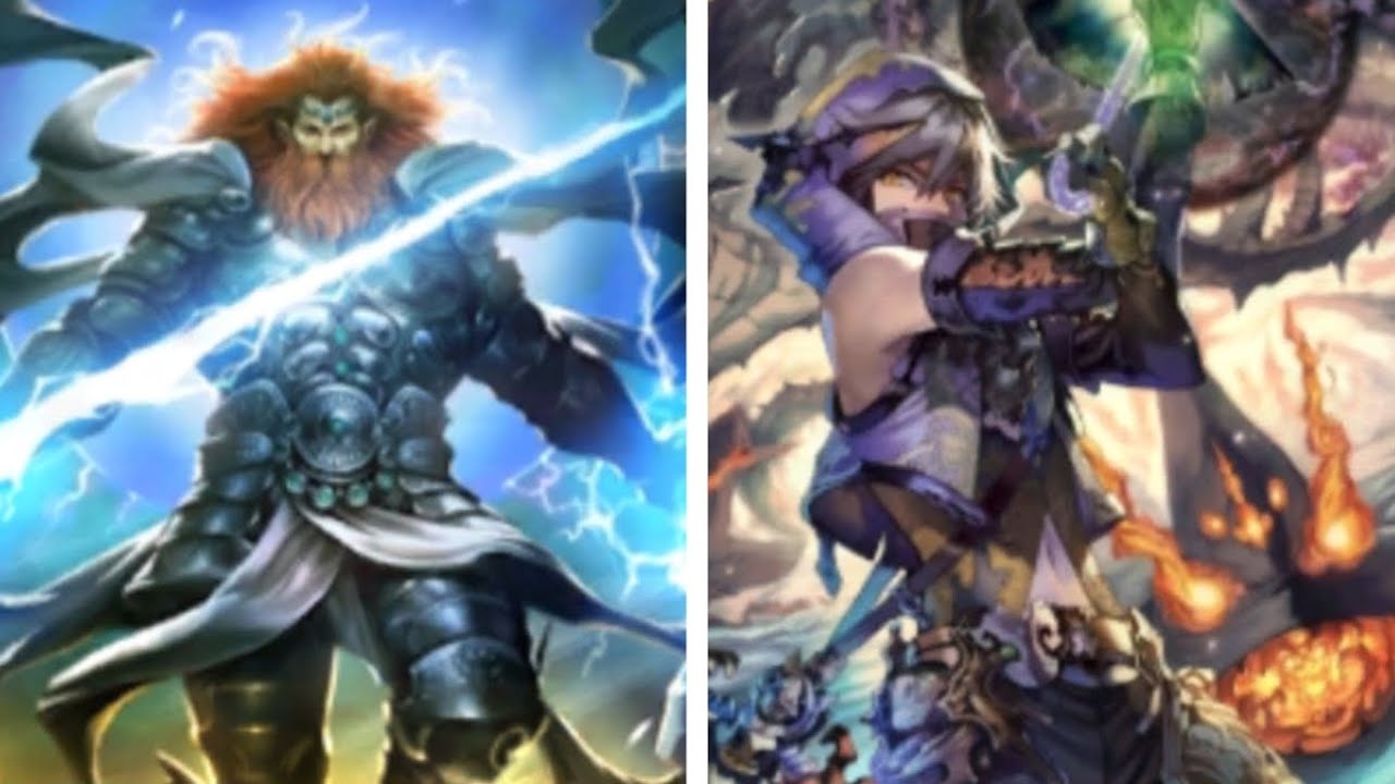 旧シャドバ　ゼウスネクロVS封魔の術師ウィッチ
