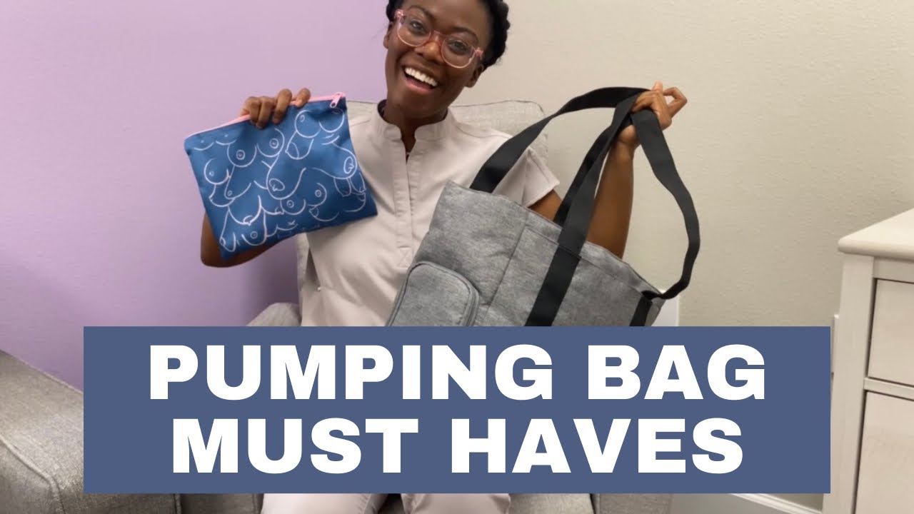 13 things for your back to work pumping bag!