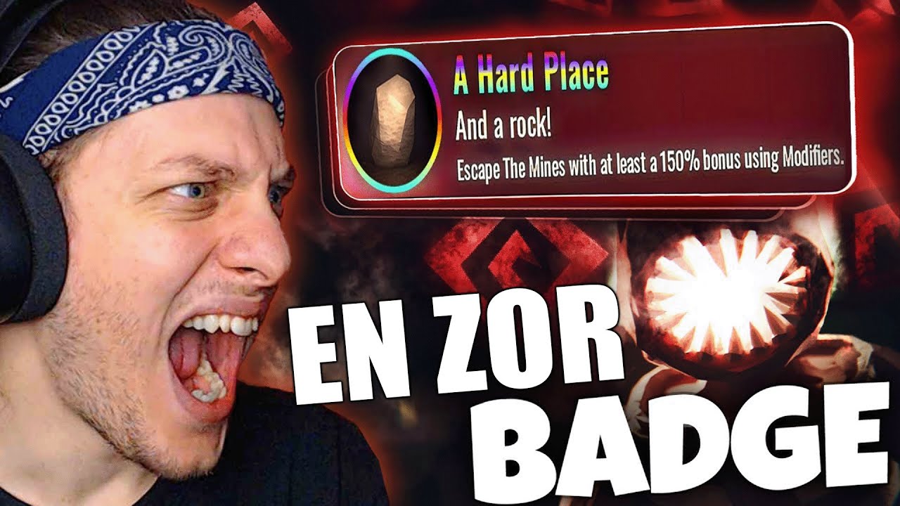 DOORS 'un EN ZOR BADGE 'i A HARD PLACE ! ROBLOX