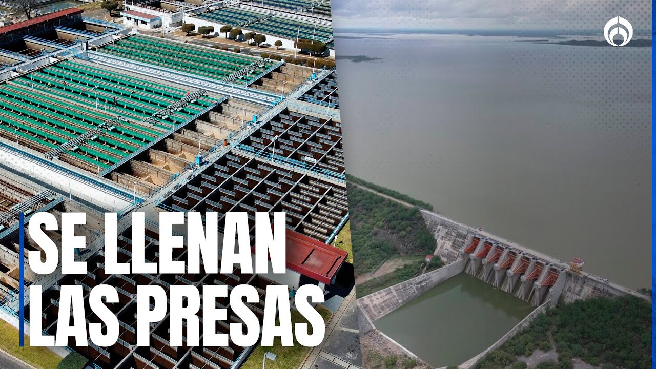 ¡Qué bendición! Presas en México reportan altos niveles por temporada de lluvias
