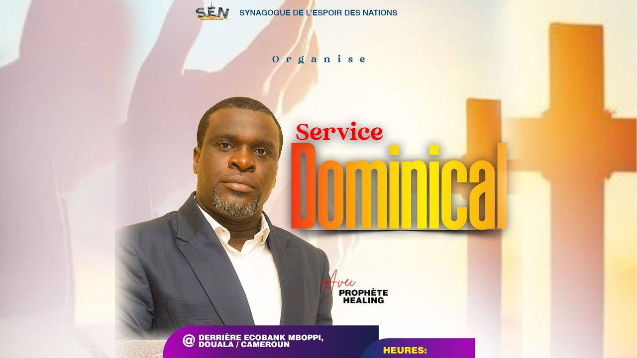 SERVICE DOMINICAL DU 08/03/2026 EN DIRECT AVEC LE PROPHETE HEALING.