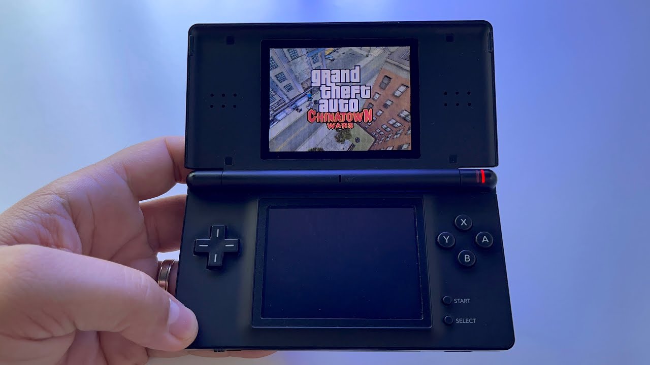 GTA Grand Theft Auto - Chinatown Wars (2) | Nintendo DS Lite handheld gameplay