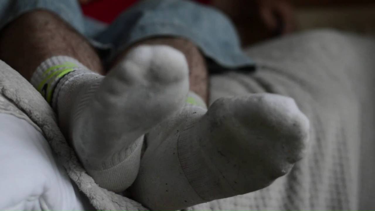 Sweaty Nike Socks