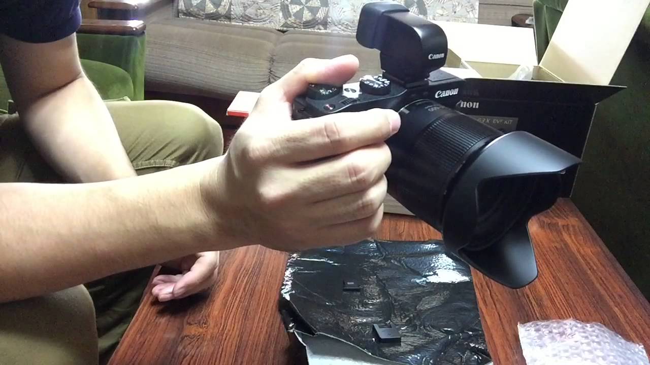 Canon PowerShot G3X EVF KIT開封動画