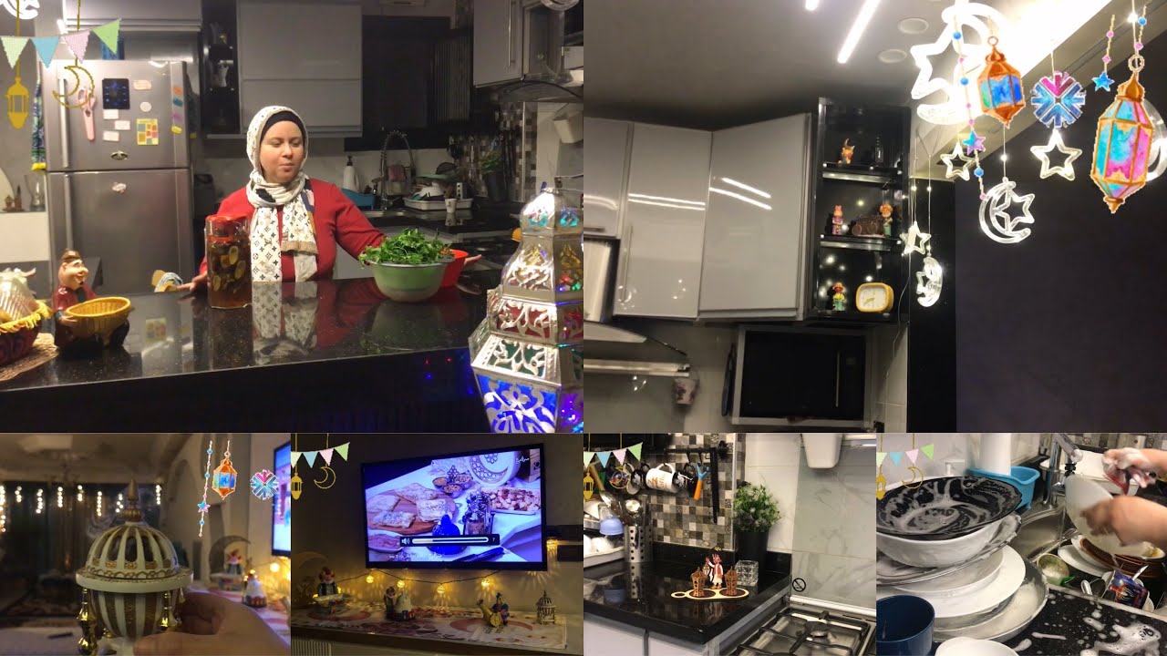 أخيرآ رمضان في مطبخي الجديد بعد التوضيب من السقف للارض حاجة تانية قبل وبعد الفطار   #trending #رمضان
