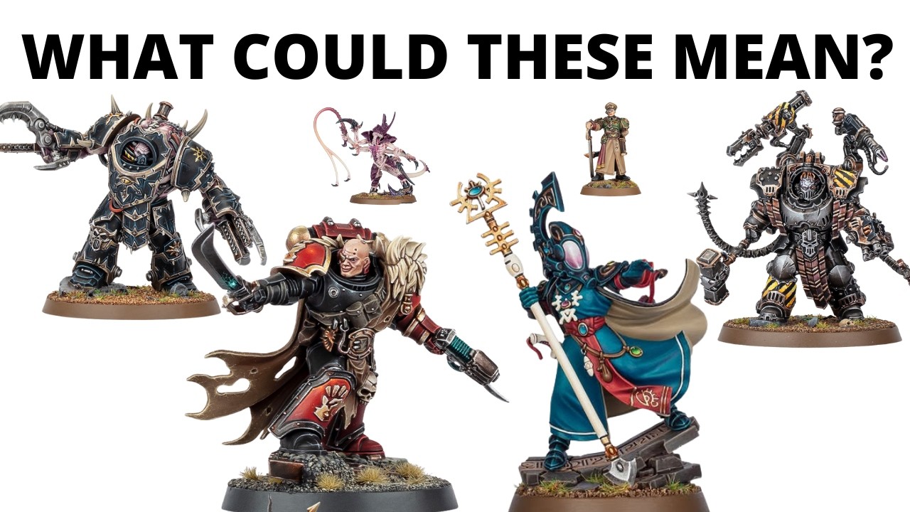 The Next Warhammer 40K Miniature Wave - What Do These Units Mean for their Armies?