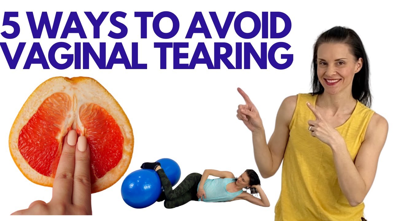5 Ways to AVOID Vaginal Tearing | Perineal Massage, Birth Positions, Breathing Techniques For Labor