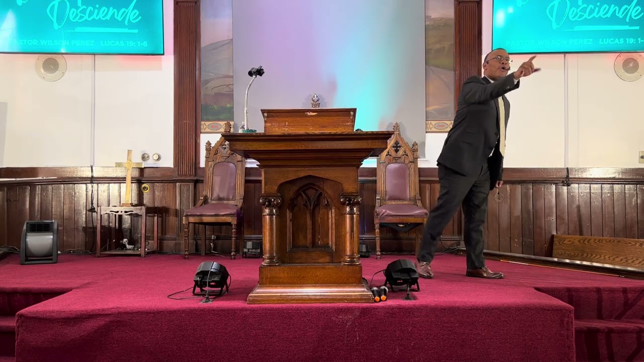 Date Prisa , Desciende : Lucas 19:1-6.  Pastor Wilson Pérez 