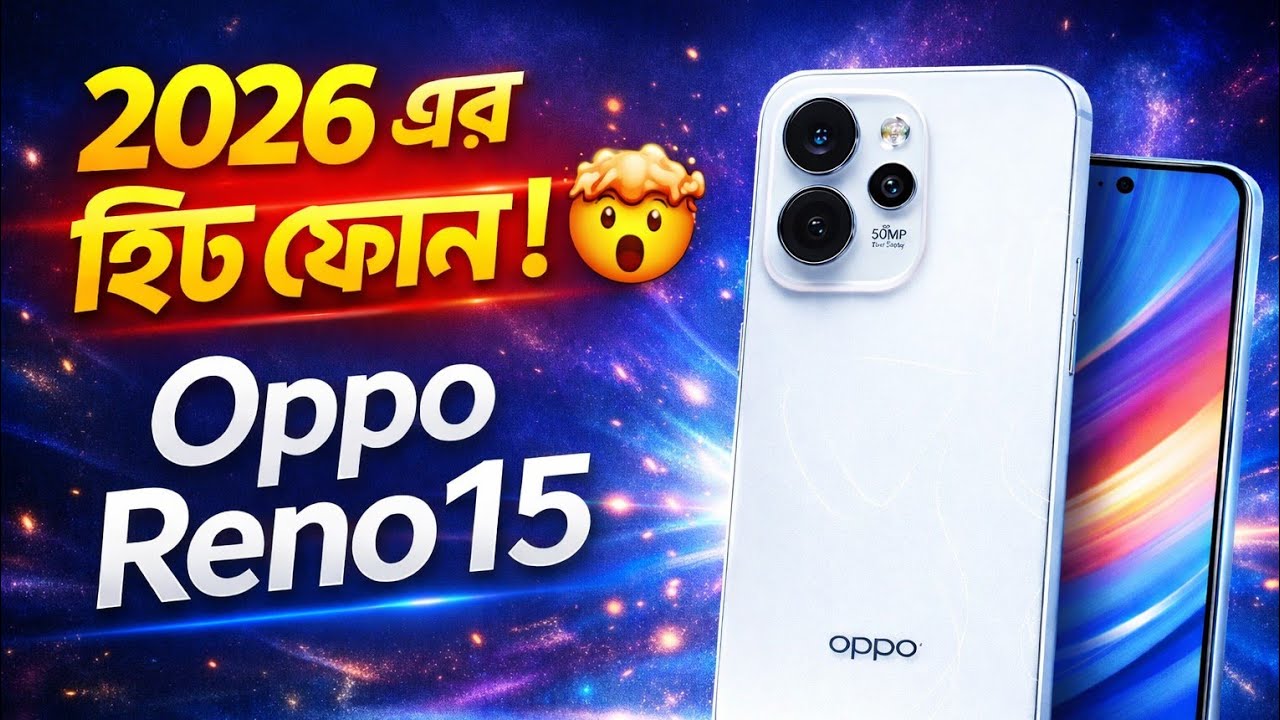 Oppo Reno15 Review Bangla | দুর্দান্ত ডিসপ্লে ফাস্ট পারফরম্যান্স ও বড় ব্যাটারি