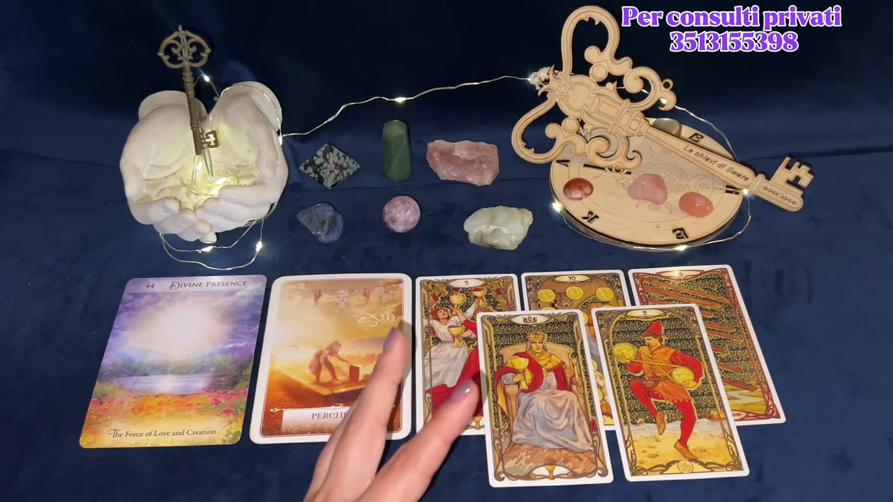 Pensa a lui/lei e ascolta il messaggio!!! 🔮🗝️ tarocchi interattivi dell&rsquo;amore🔮