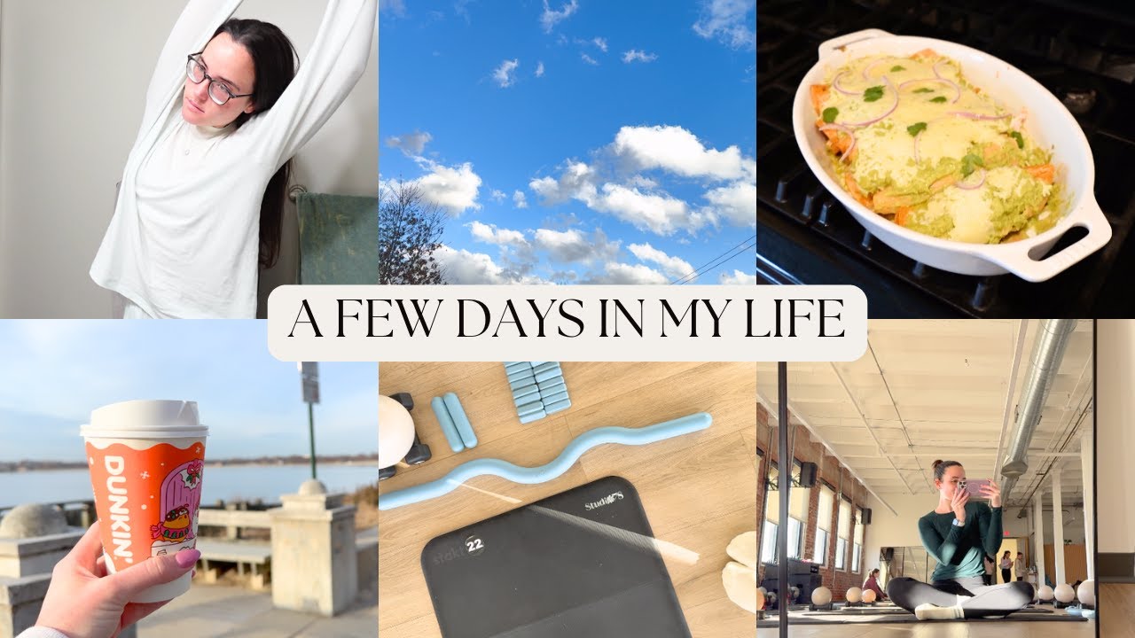 VLOG: new year vibes! winter morning walk routine, eating & movement update, recipes & healthy meals