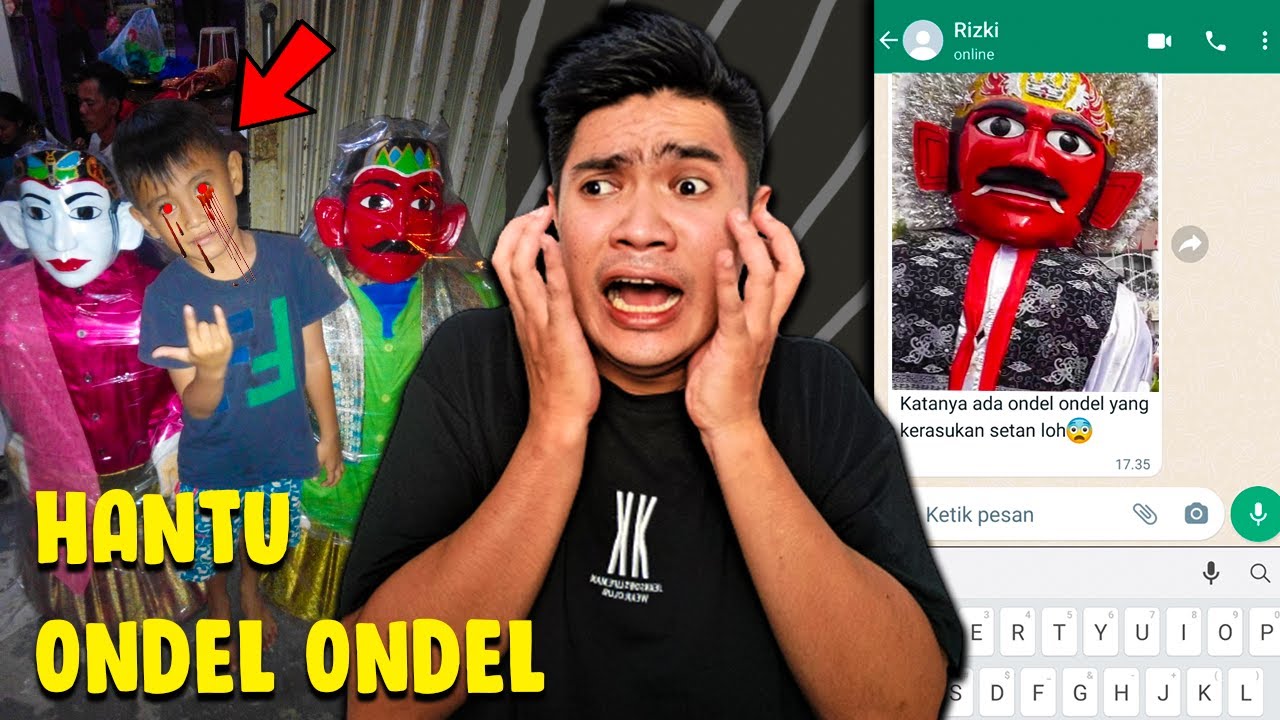 ANAK INI DI KEJAR HANTU ONDEL ONDEL!!!