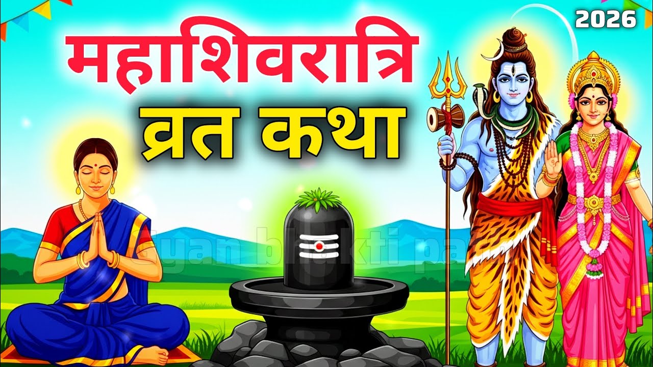 महाशिवरात्रि व्रत कथा 2026 | भगवान शिव और माता पार्वती की दिव्य कथा 