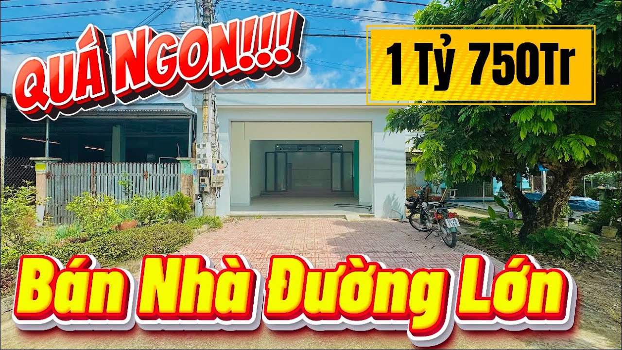 BÁN NHÀ ĐƯỜNG LỚN | Giá mềm xèo khó kiếm được căn thứ 2 thuận tiện kinh doanh | Điền Thổ Tây Ninh