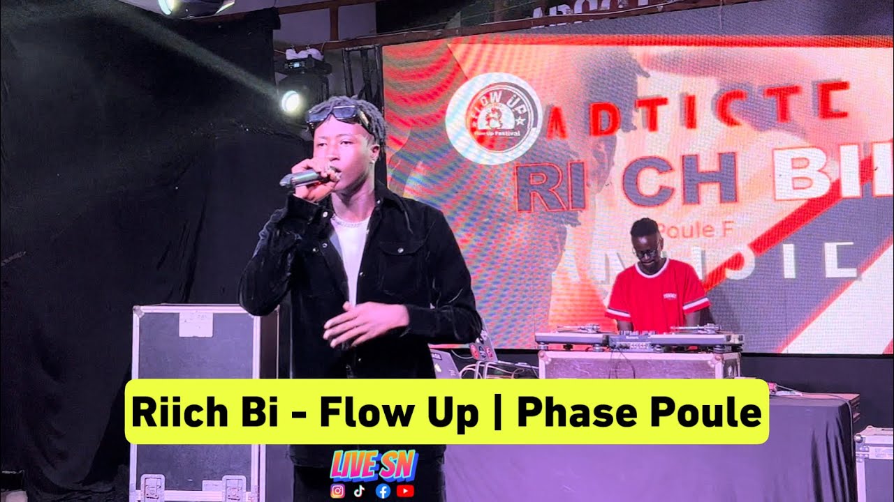Riich Bii - Prestation Flow Up #9 Phase Poule | Live Sn @riichbii