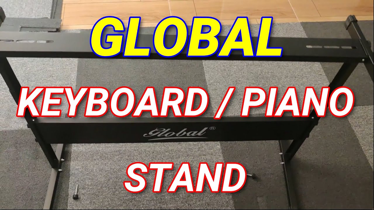 How to Assemble Keyboard Piano Stand - GLOBAL BRAND