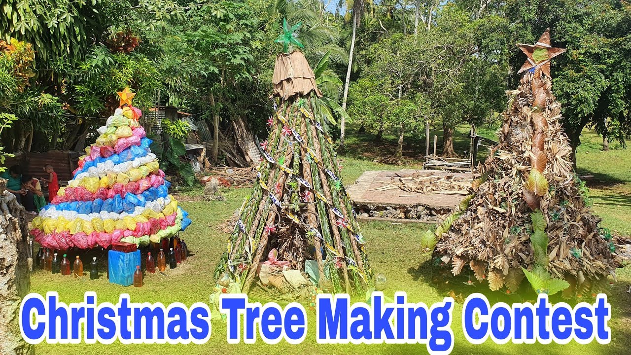 Christmas Tree Making Contest | Yuletide Season | June Nell Garciano | Vlog 67