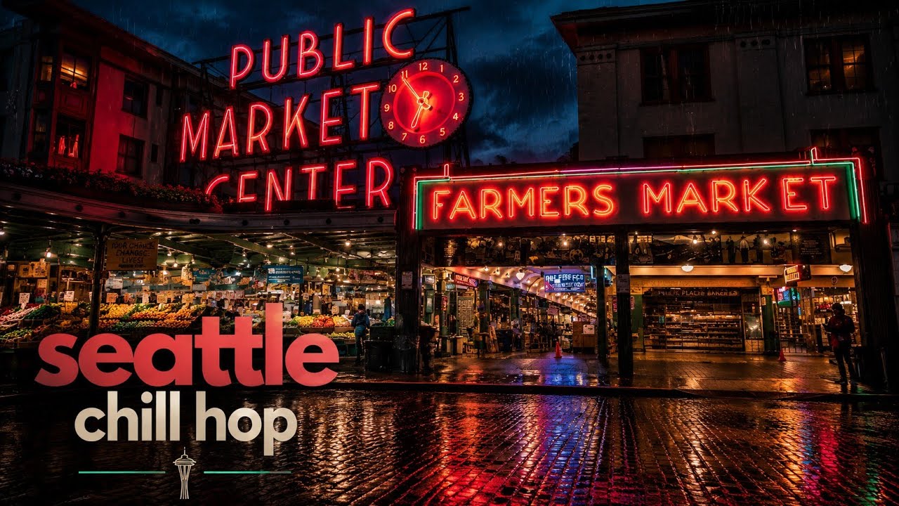 After Hours at Pike Place Market | West Coast Chill Instrumental Playlist