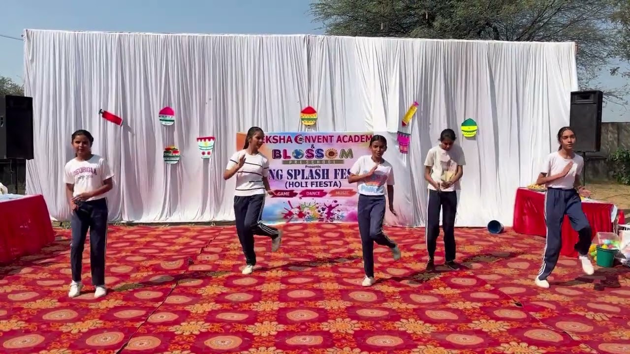 ✨ Ek Zindagi Meri | Graceful Holi Dance by Senior Girls 🌸