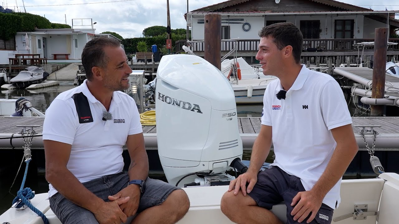 Varo della nuova Tuccoli 250 a Marina di Pisa (Honda Marine)