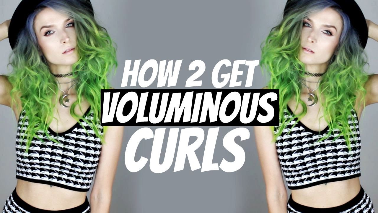 Step by Step Guide to Voluminous Curls