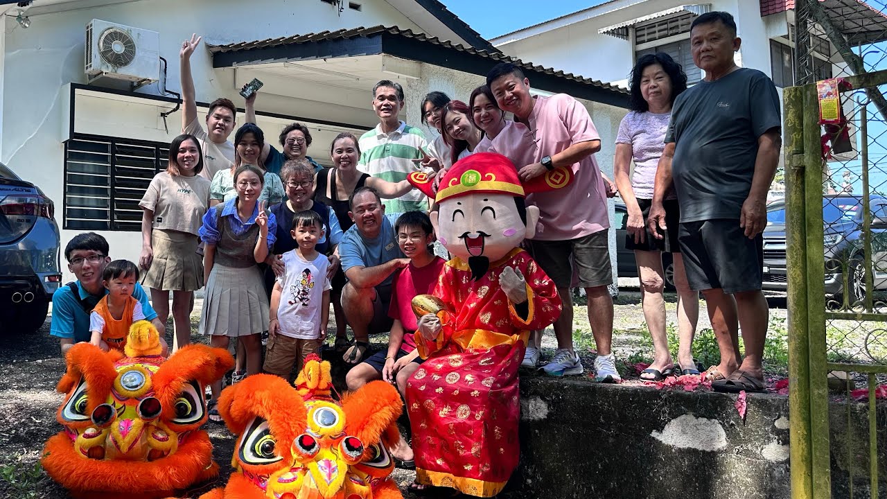 年初三 龙年 2024 舞狮 🦁 金宝 范家