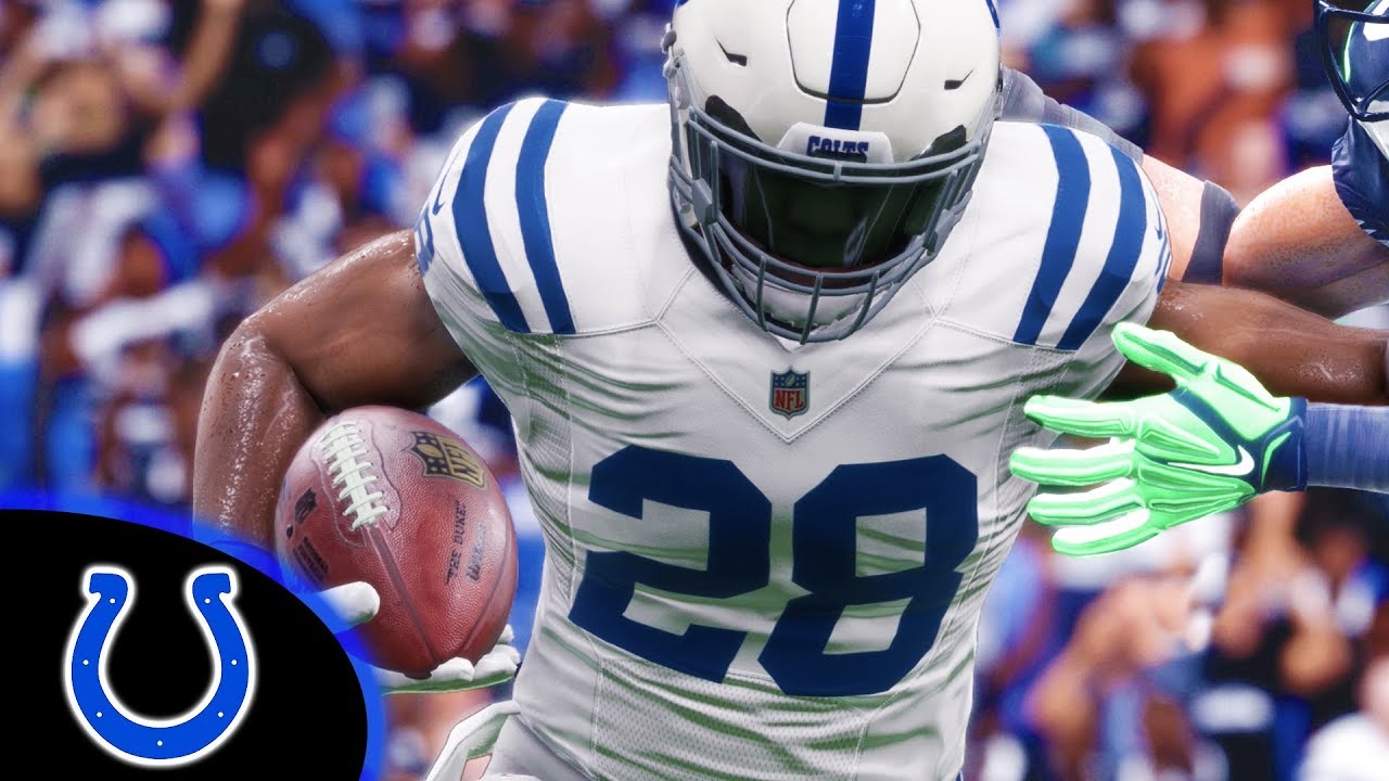 NEW POWER BACK BREAKS OFF 80 YARD TD RUN! Madden 18 Colts Connected Franchise Ep. 6
