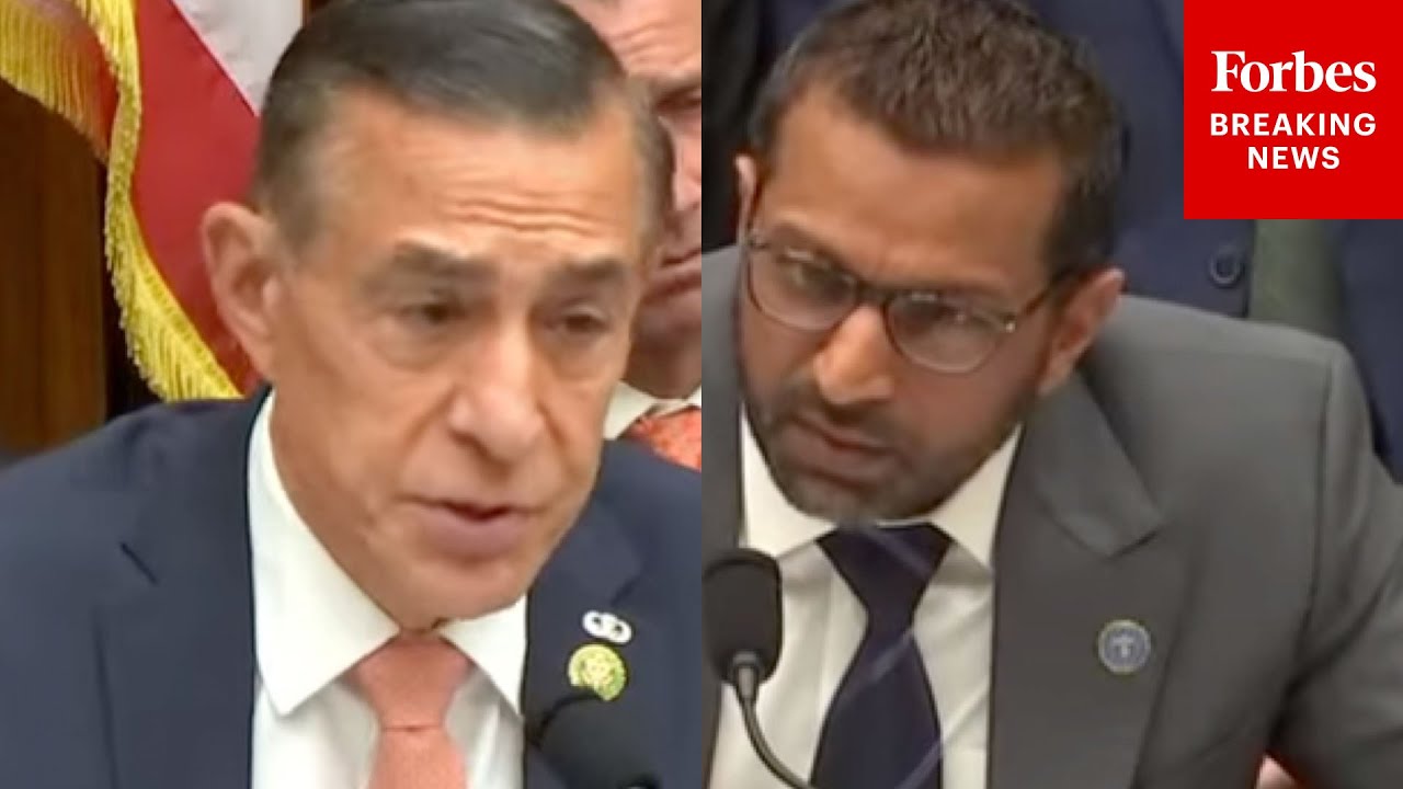 Darrell Issa Brings Up Jan. 6 To Ask Kash Patel About New Policies Pertaining To 'Embedded People'