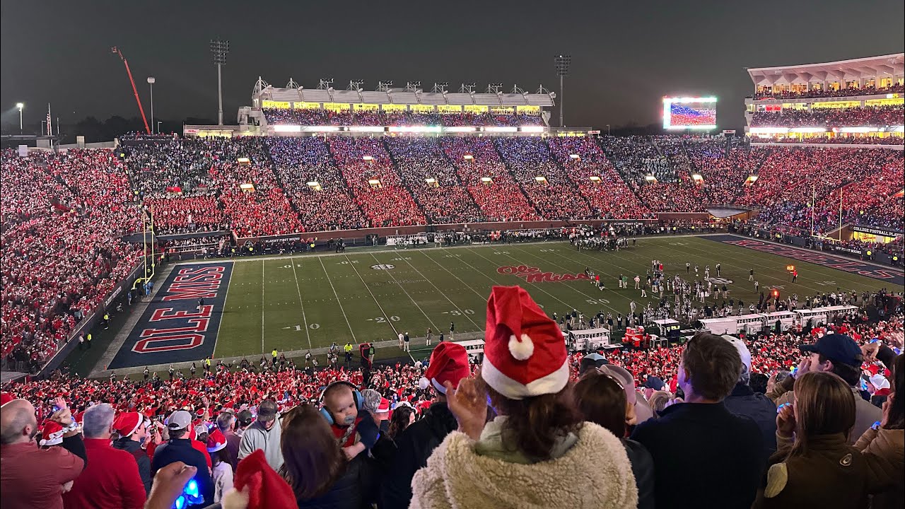 Sights and￼ Sounds Tulane vs Ole Miss First Round CFP 12/20/25