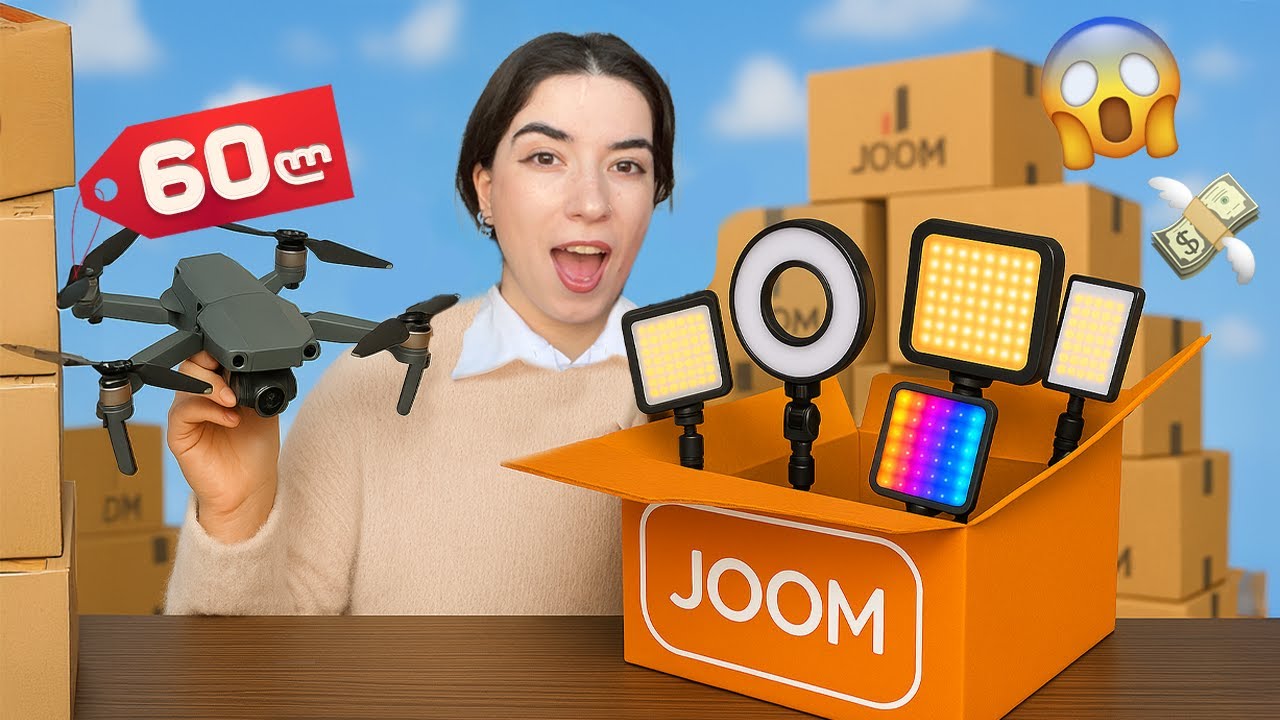 60 ლარად დრონი გამოვწერე? 😱 | 300 ლარიანი JOOM-ის UNBOXING 📦