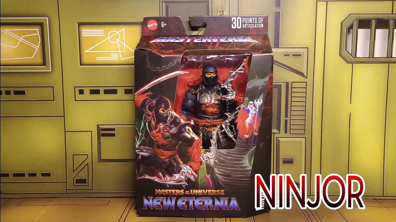 MOTU MASTERVERSE NINJOR NEW ETERNIA REVIEW