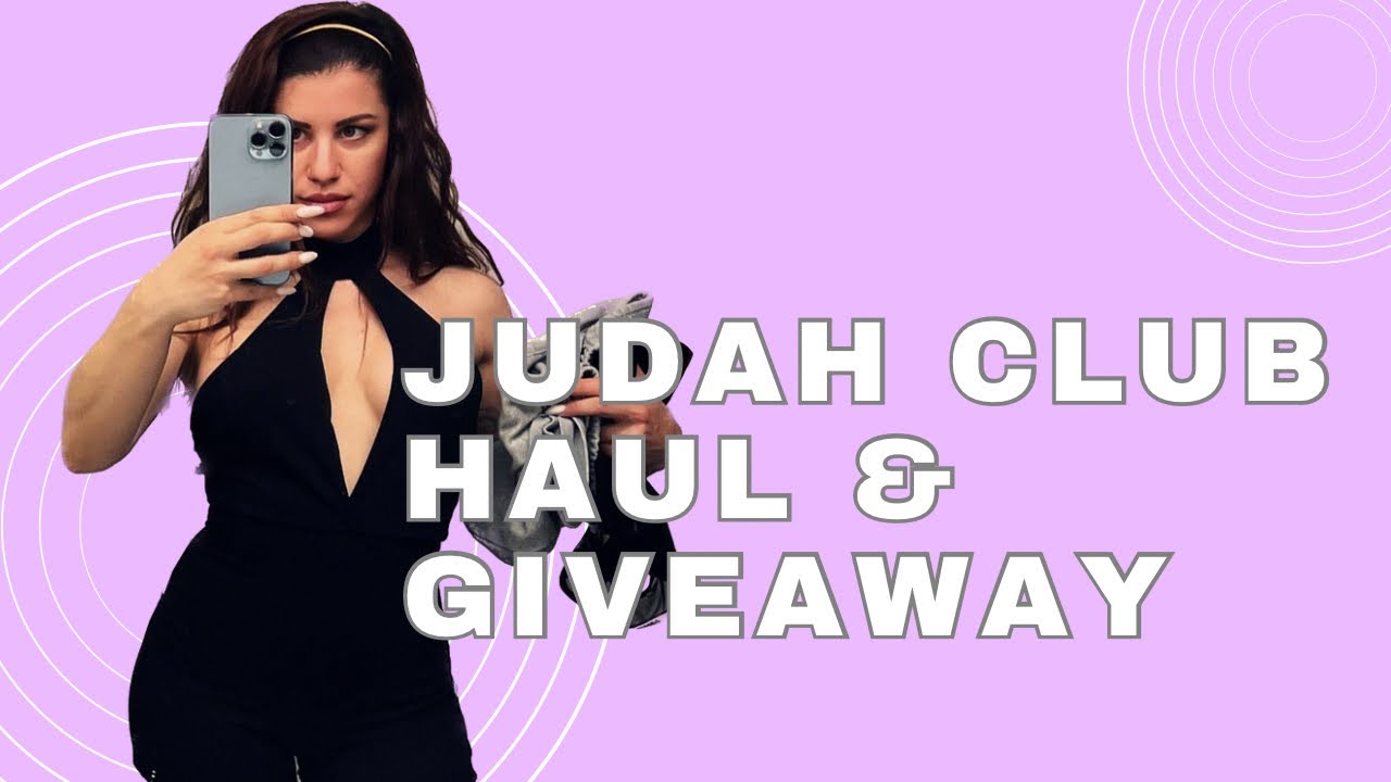 Judah Club Haul | Giveaway | Claire Karapidaki