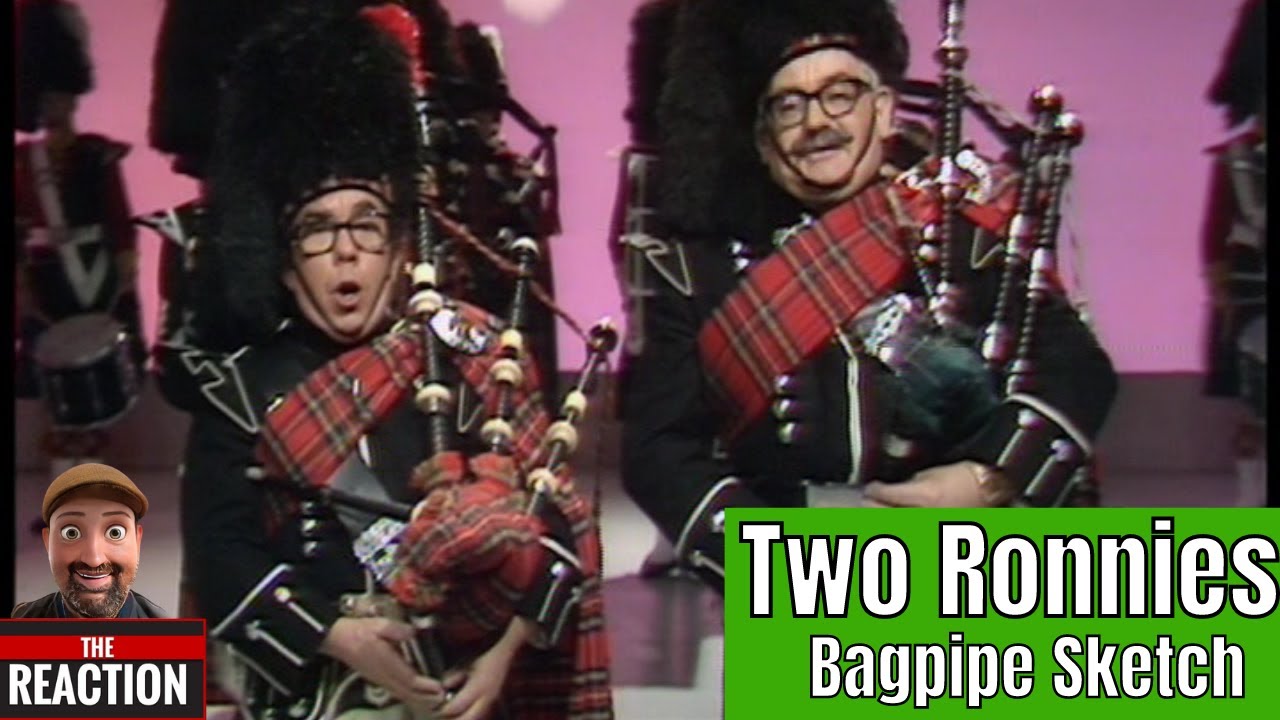 American Reacts to Two Ronnies Bagpipe Sketch | Comedy Reaction | Four Ronnies Friday #FRF