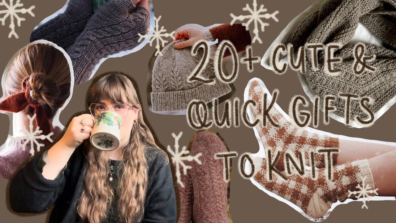 Полное руководство по вязанию подарков для всех ваших рождественских поделок! | Уютные книги и вя...