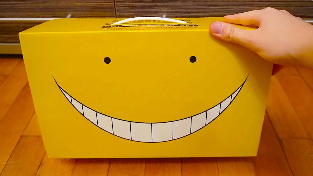 Assassination Classroom Manga Box Set Unboxing
