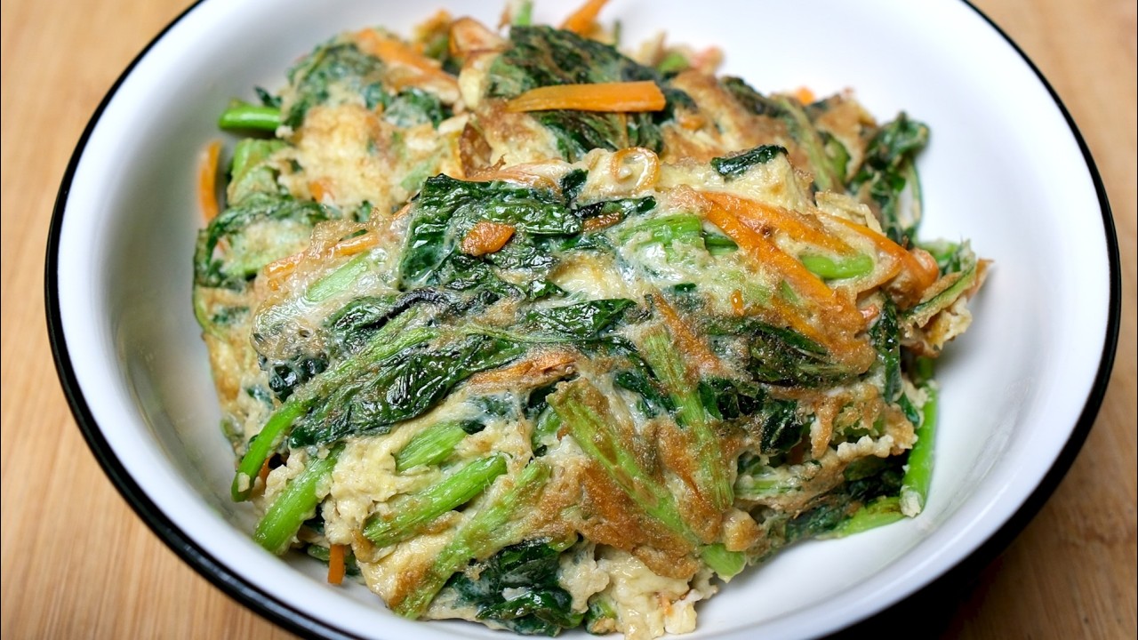 Приготовленные таким способом шпинат и яйцо невероятно вкусны