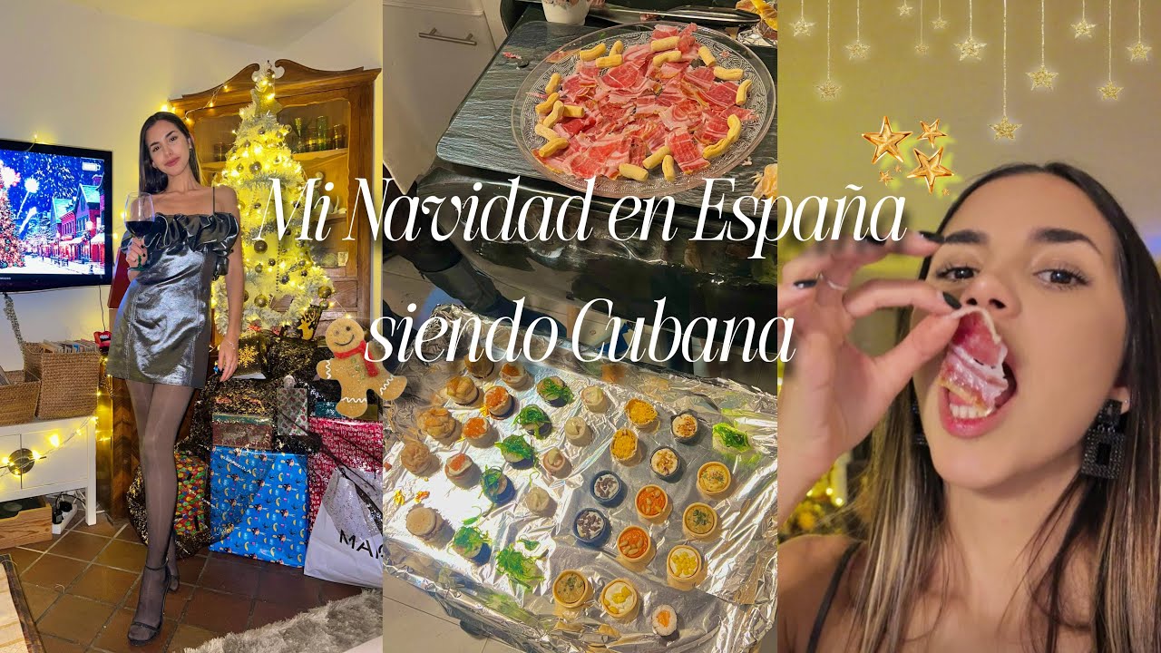 Cómo celebra una CUBANA en ESPAÑA la Navidad