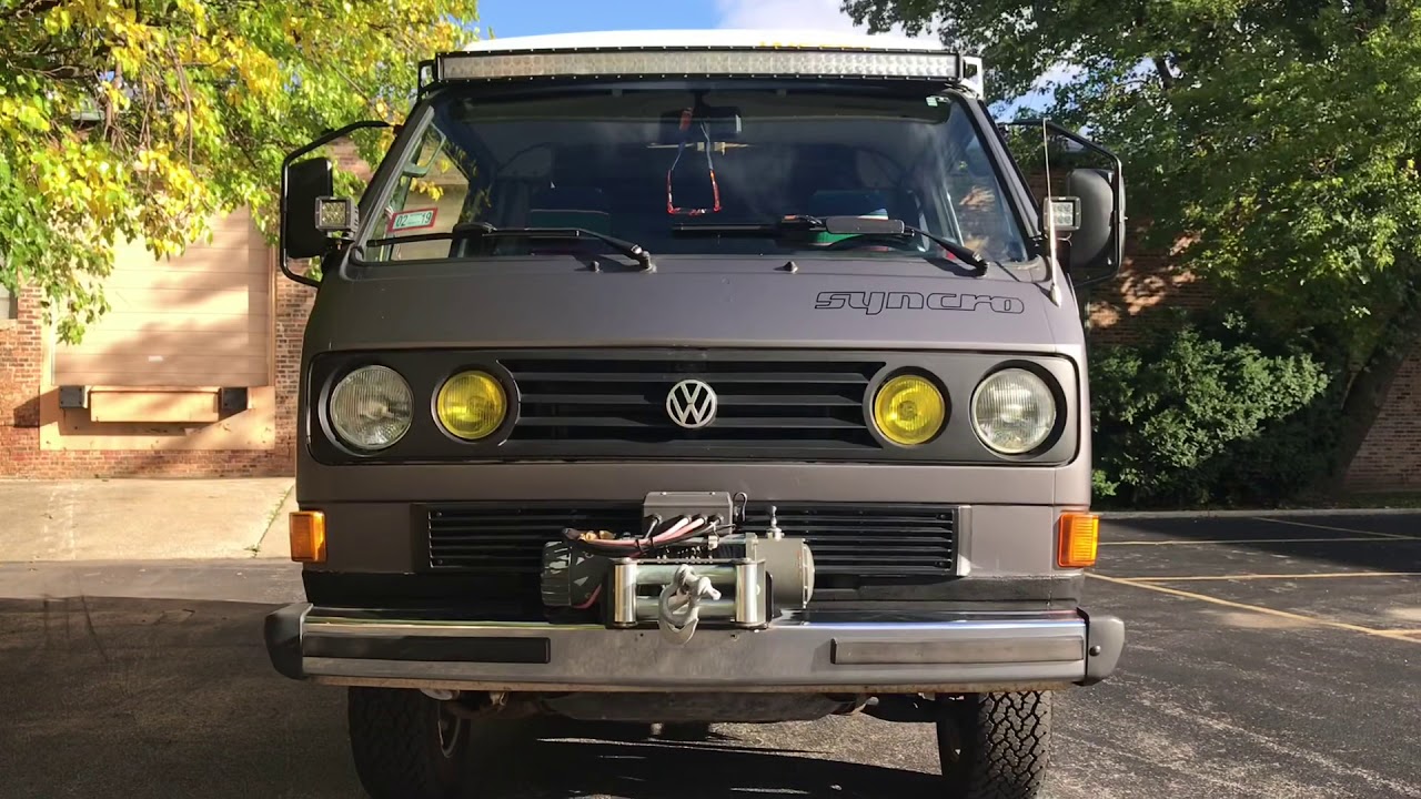 [SOLD] 1987 Volkswagen Syncro Westfalia For Sale