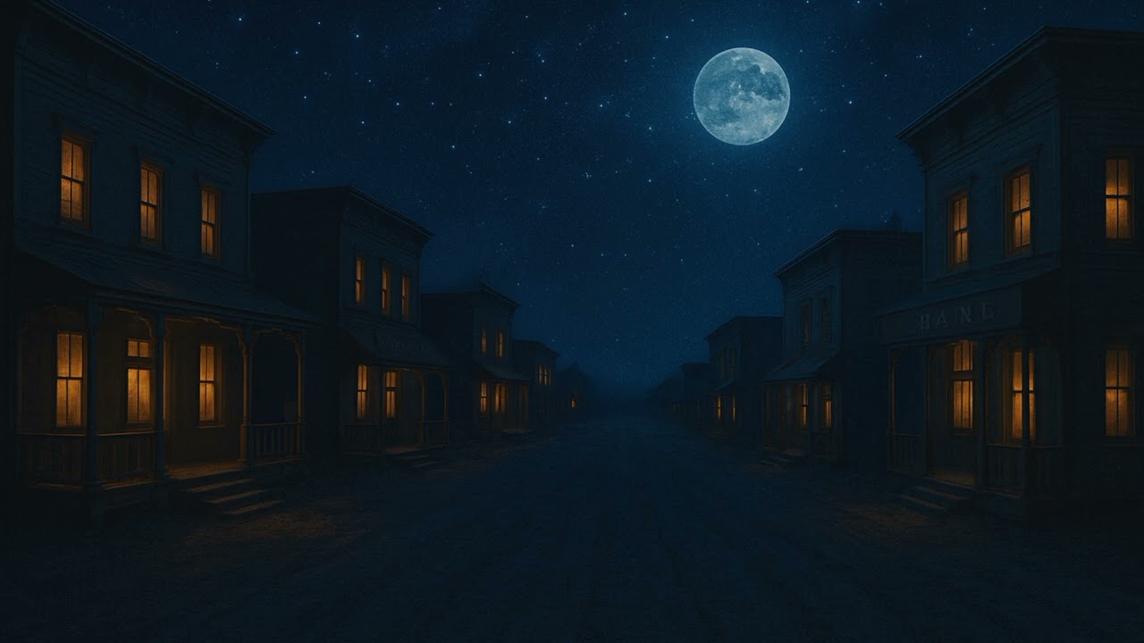 Lanterns in the Dust – Texas Night, 1870 Ambient Guitar & Piano