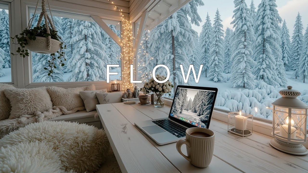 Deep Work Music 2026 ~ Minimal Electronic Focus Music for Winter Productivity