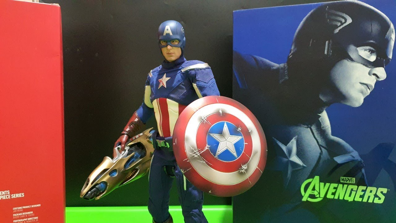 HOT TOYS CAPTAIN AMERICA THE AVENGERS SILENT UNBOXING